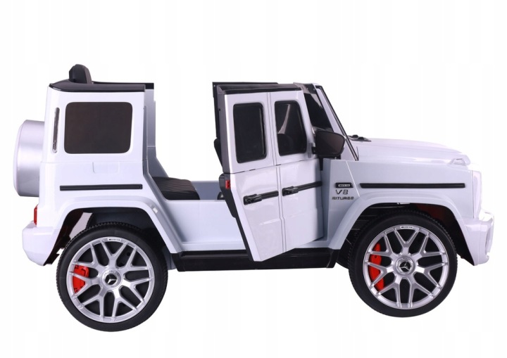 Авто на акумуляторі Mercedes G63 S306-1 Білий — фото 9