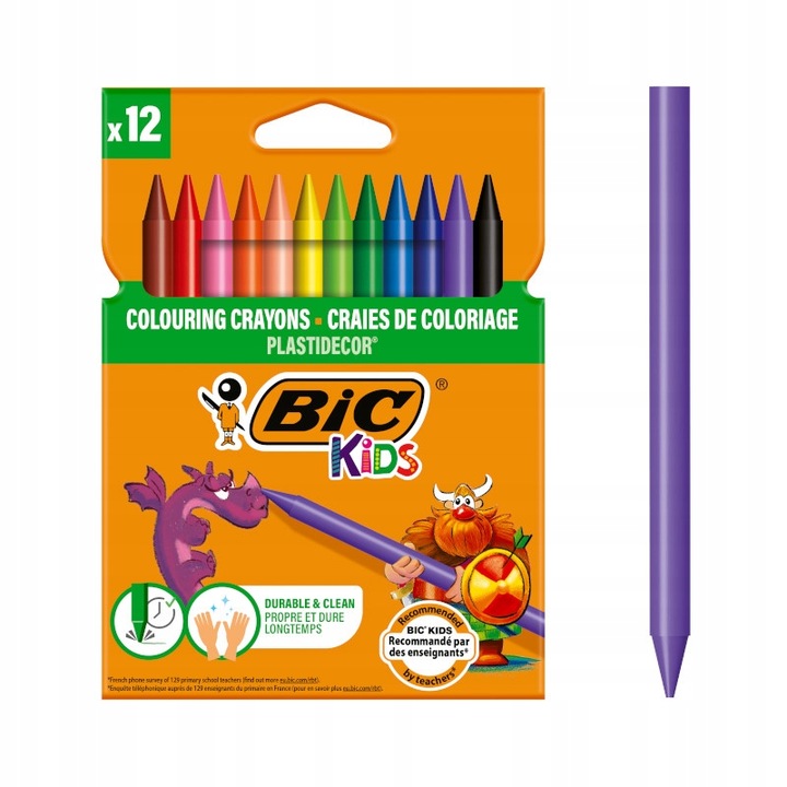 BIC шкільний набір для класів 1-3 олівці фломастери олівці блоки — фото 15