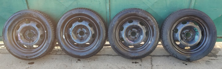 CITROEN C4 PICASSO wheels tyres WIELOSEZON discs metal 16" ET26 KOMPLET