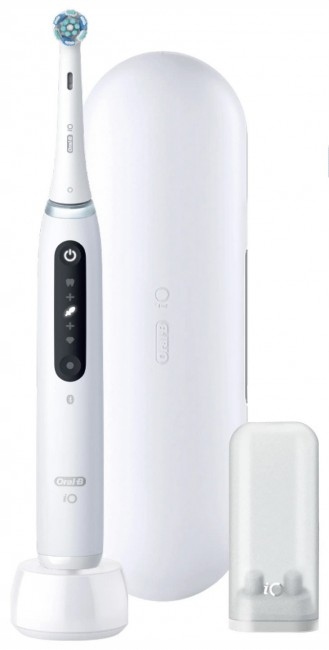 Щіточка електрична Oral-B iO 5 білий Тільки Рукоятка — фото 4