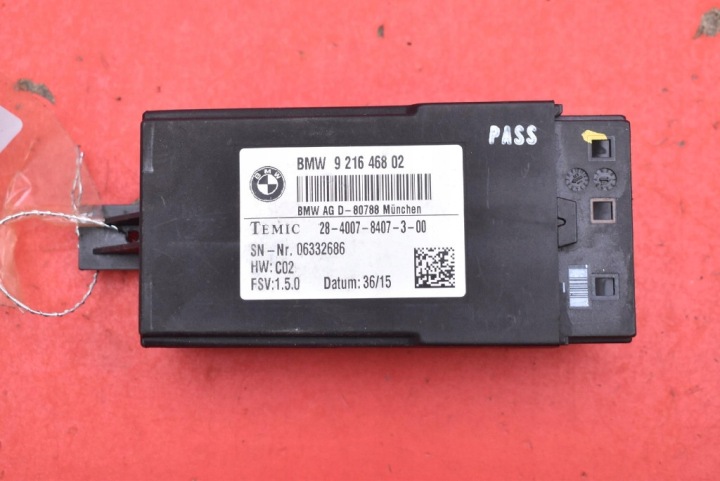 Bedienteil modul SITZ 921646802 BMW 4 F36 13-17
