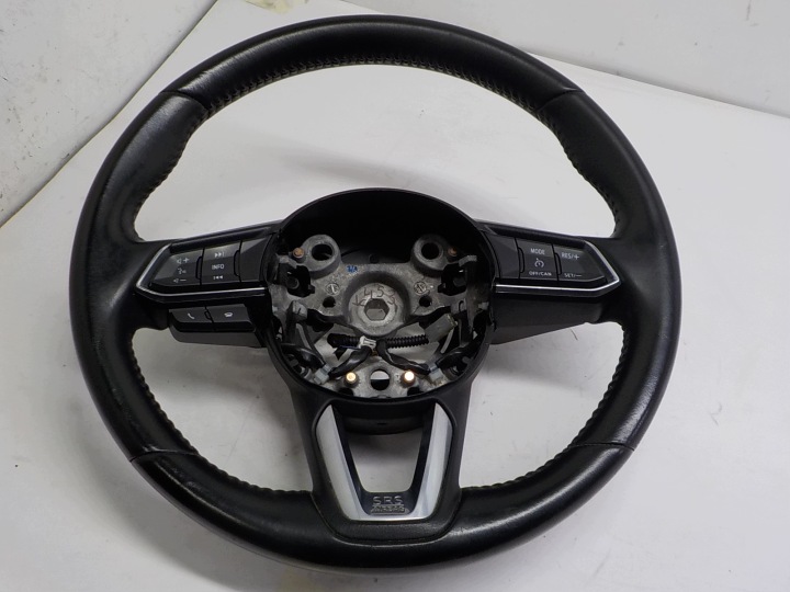 MAZDA 3 III BM Volant Galet tendeur courroie Cuir, en cuir MULTI 2013-2018