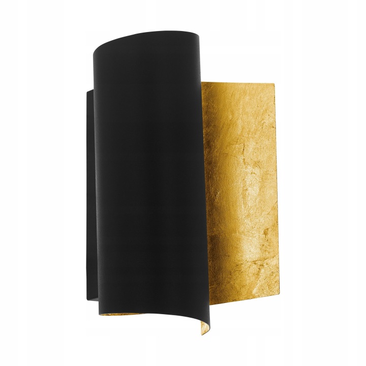 Nástěnná lampa Eglo černá, žlutá E27 40 W