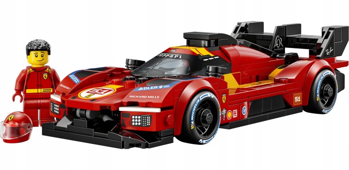 77261 lego speed champion ferrari 499p — фото 3