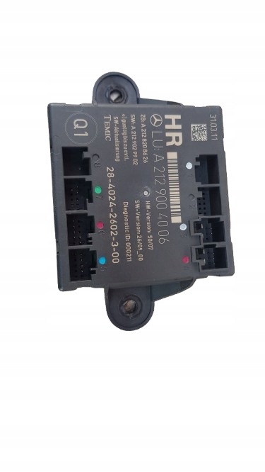 MERCEDES W212 modul Tür rechts heck 2129004006