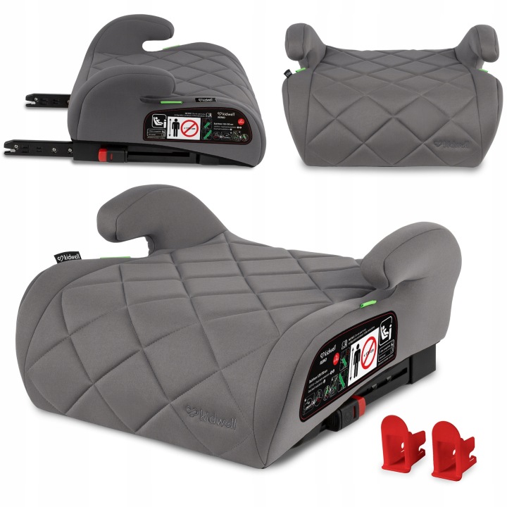Автокрісло підставка Kidwell REMO ISOFIX i-Size сірий