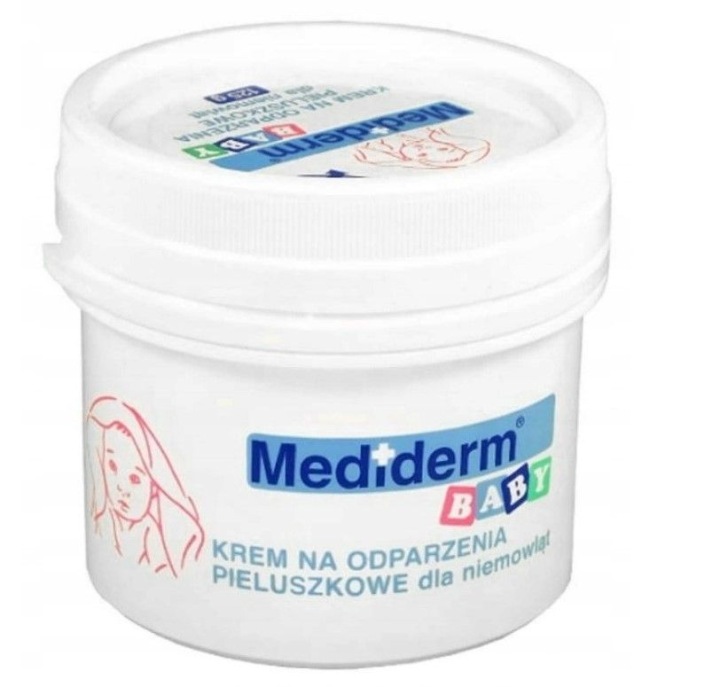 MEDIDERM BABY Крем на попрілості для підгузків для немовлят, 125 г