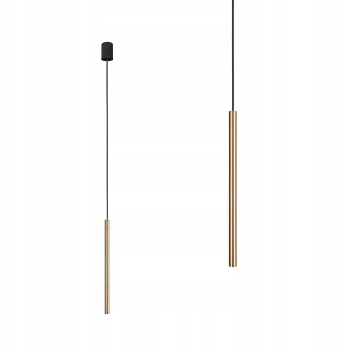 Závěsná lampa Laser 750 Solid Brass trubka masivní mosaz 49 Cm Nowodvorski