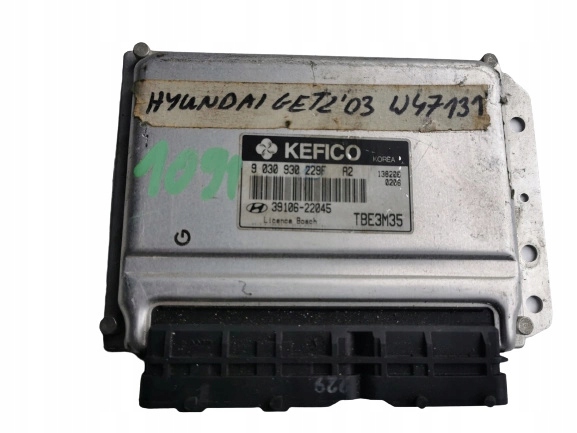 HYUNDAI GETZ 1.3B 39106-22045 9030930229F computer