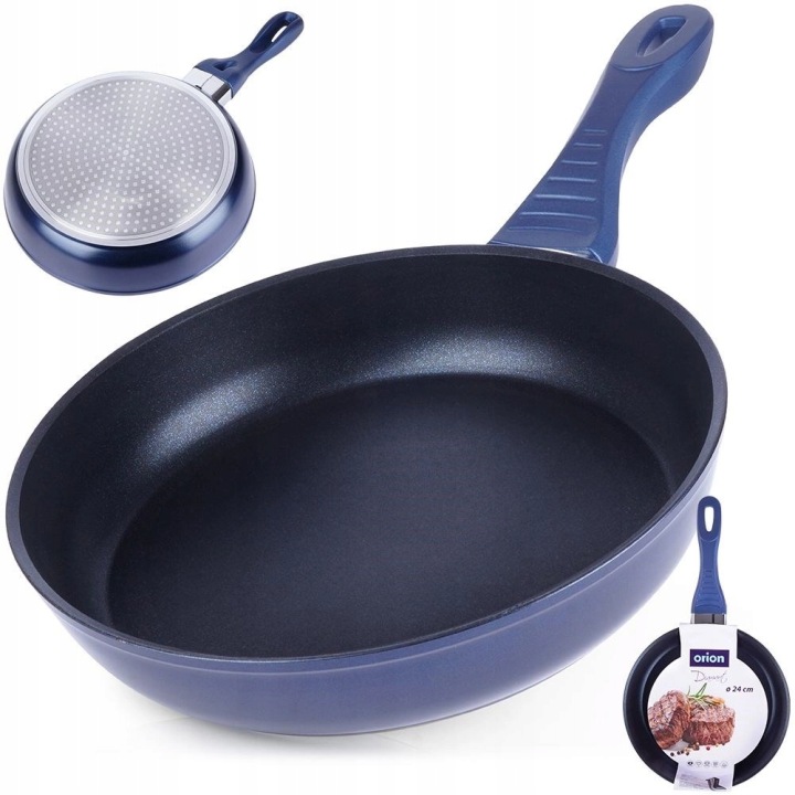 Diamantová keramická pánev s nepřilnavým povrchem pro plyn a indukci Orion 24 cm