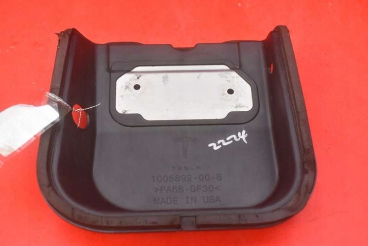 cover ZATRZASKU bonnets 1005892-00-B TESLA MODEL S 12-20