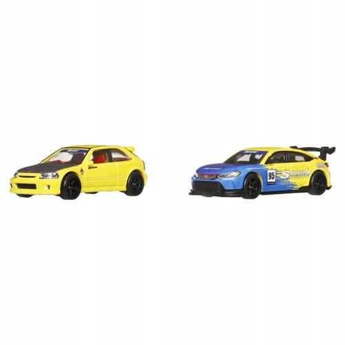 Hot Wheels Преміум Культові авто Honda Civic 2 шт. 1:64 Набір 3+ JBL00 — фото 4