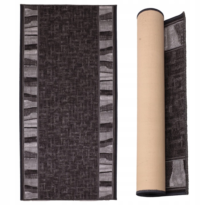 Koberec Běhoun do předsíně haly na chodbu protiskluzový 100x220 Zorro Grey