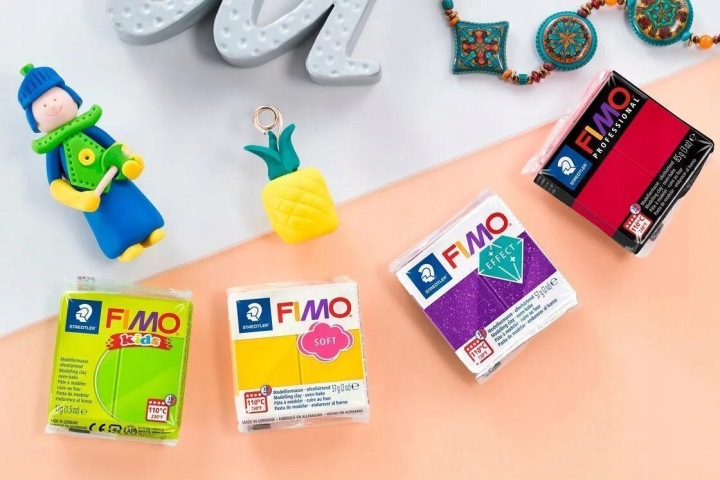 Staedtler Маса запікальна Fimo 57 г перламутровий металізований — фото 5