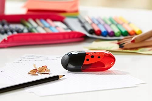 Точилка подвійна Faber-Castell з двома отворами з гумкою — фото 10