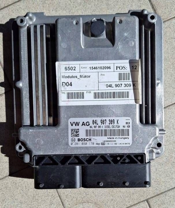 Bedienteil modul DES MOTORS Volkswagen Sharan 04L907309K