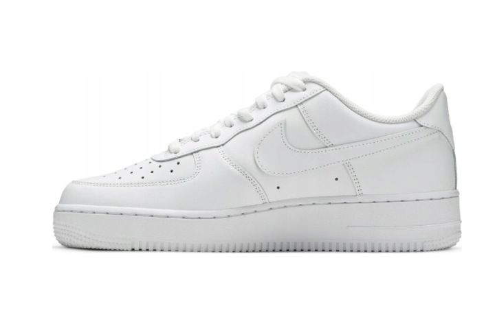 Взуття Nike На шнурівці Білі Шкіра Натуральна AIR FORCE 1 LE DH2920111 # 36,5 — фото 10