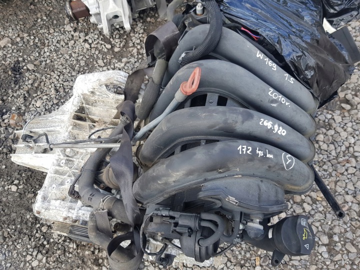 MERCEDES A W169 1.5 8V 2010 266.920 266920 engine complete KPL 172 TYS KM