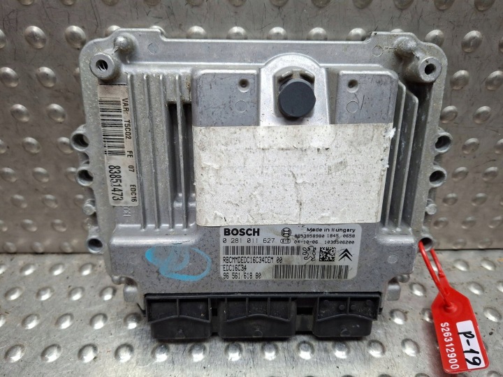 Bedienteil DES MOTORS 0281011627 9653958980 9656161880 Citroen Peugeot 1.6 HDI