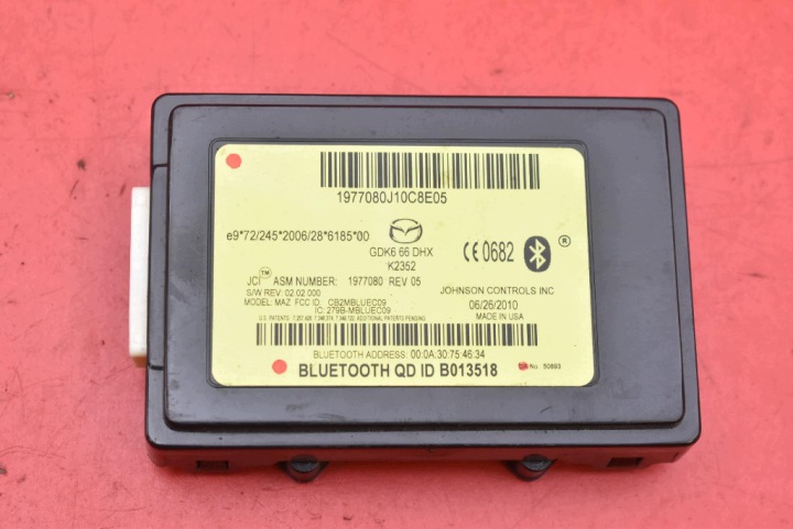 Bedienteil modul BLUETOOTH GDK666DHX MAZDA 6 2 II GH LIFT 09-13