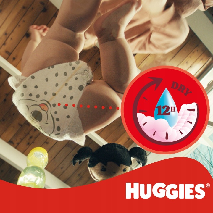 HUGGIES підгузки LITTLE MOVERS мега PACK розмір 3 (4–9 кг) 78 шт. — фото 6