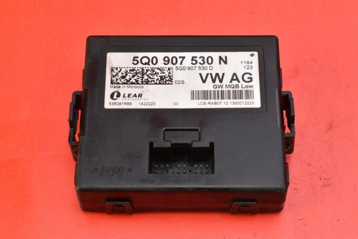 Bedienteil modul GATEWAY 5Q0907530N SKODA OCTAVIA 3 III 1.6 TDI 105 KM 13-17