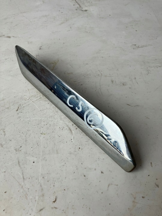 moulding CHROM of a bumper rear part right C5 III 9683275977 KOMBI