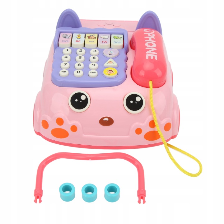 Baby Телефон Toy Мультяшний Імітований телефон стаціонарний Телефон Baby OZ — фото 4