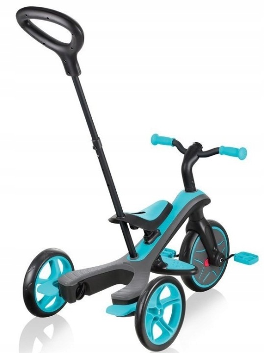 Globber Explorer Trike 4 в 1 Велосипед Триколісний Біговий для Дітей Темно-бірюзовий 10 міс.+ (виставковий) — фото 7