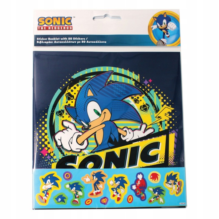 Sonic їжак Sonic плакат альбом s 50 наклейками