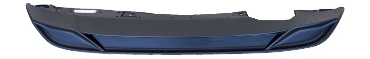 VW POLO VI 6 AW1 2G LIFT 2021- SPOILER heckspoiler der stoßstange heck 2GS807568B