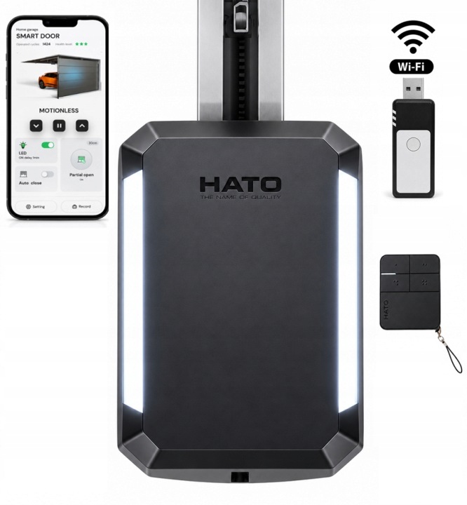 Pohon pro garážová vrata Hato HT1000 WiFi
