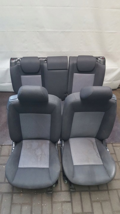 sedačka sedačky komplet Mercedes W169 3D
