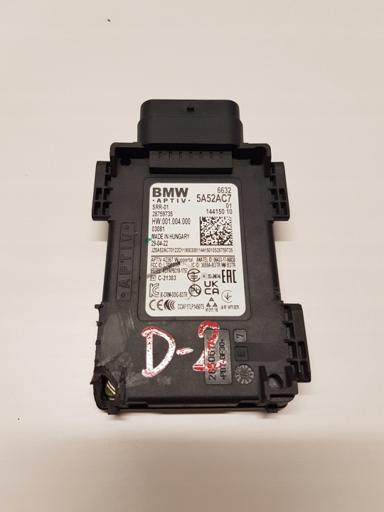 RADAR ASYSTENT zmeny steny RUCHU BMW F40 X3 G01 X5 G05 G20 5A52AC7