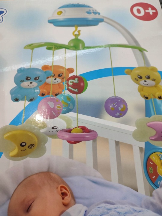 BABY MIX 37046 Каруселька пластикова з проектором червона — фото 8