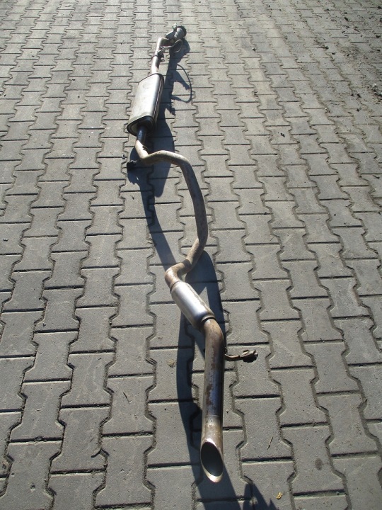 Marmitta sistema scarico completo auto usato RENAULT SCENIC IV 1,7DCI 201000458R