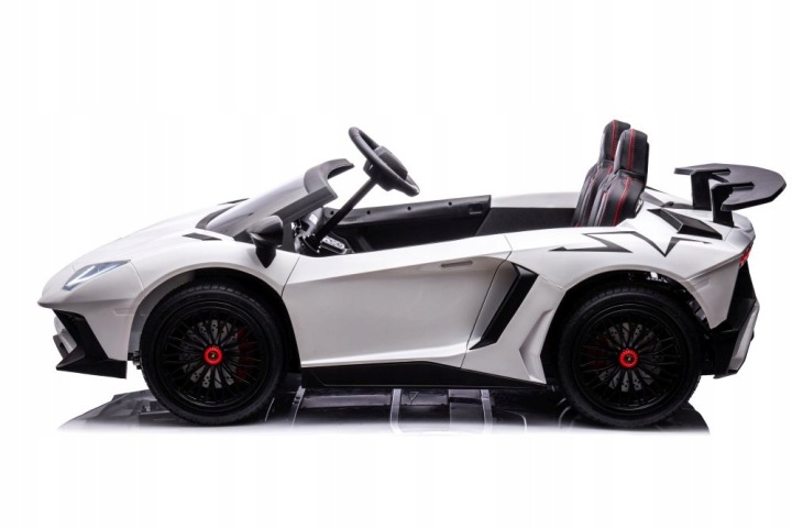 Велике авто на акумуляторі для 2 дітей LAMBORGHINI XXL 200 Вт 24 В безщітковий — фото 5