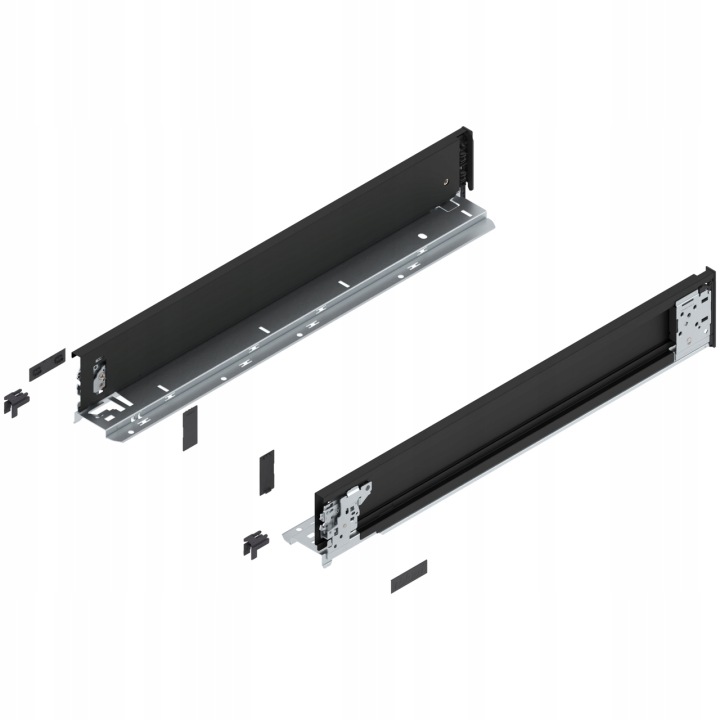Blum 770M5501S Boční strana zásuvky Legrabox, vnitřní výška 90.5 mm, délka 550 mm