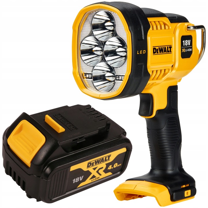 Akumulátorová Led svítilna 18V 500/1500lm DeWALT DCL043 1x4Ah DCB182
