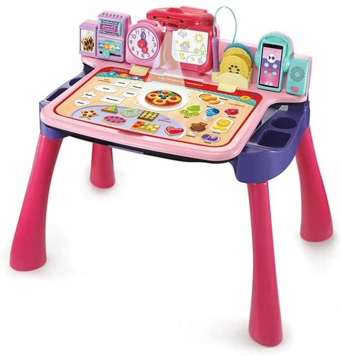 Столик розвивальний vTech Magi 5 в 1 рожевий (виставковий) — фото 2