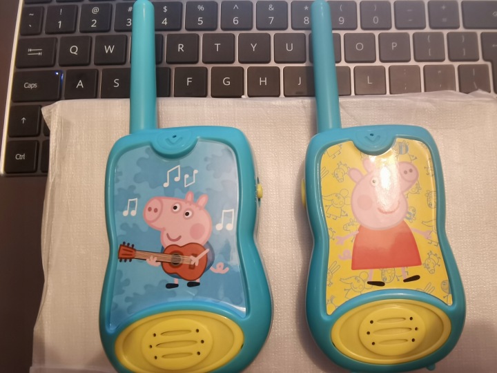 Рації walkie talkie Свинка Peppa з пряжкою дальність до 120 метрів — фото 3