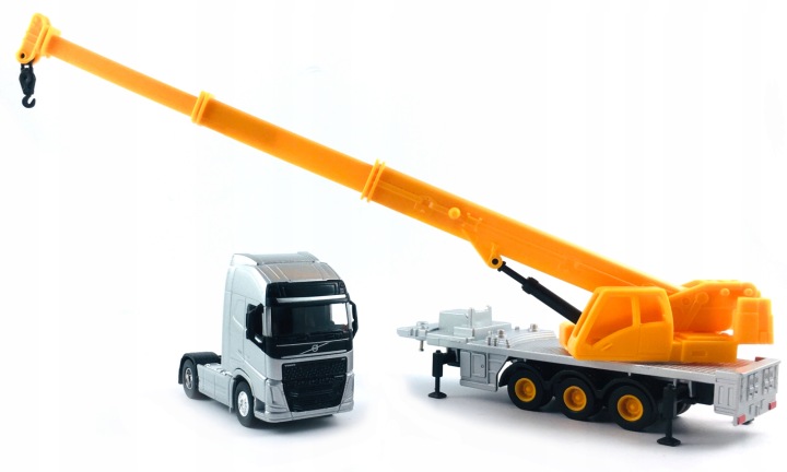 WELLY Welly VOLVO FH + Кран Wolwiak Фура Металева модель WELLY Масштаб 1:64 — фото 11