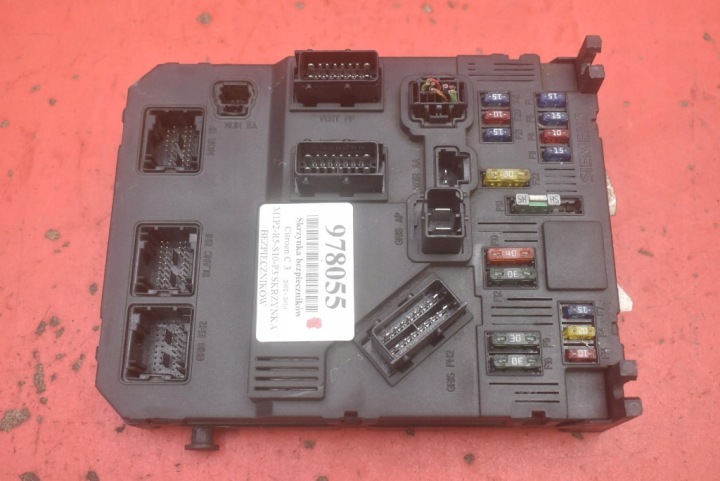 Skrinka poistiek BSI 9649811380 CITROEN C3 1 a 1.6 16V 110 KM 02-10