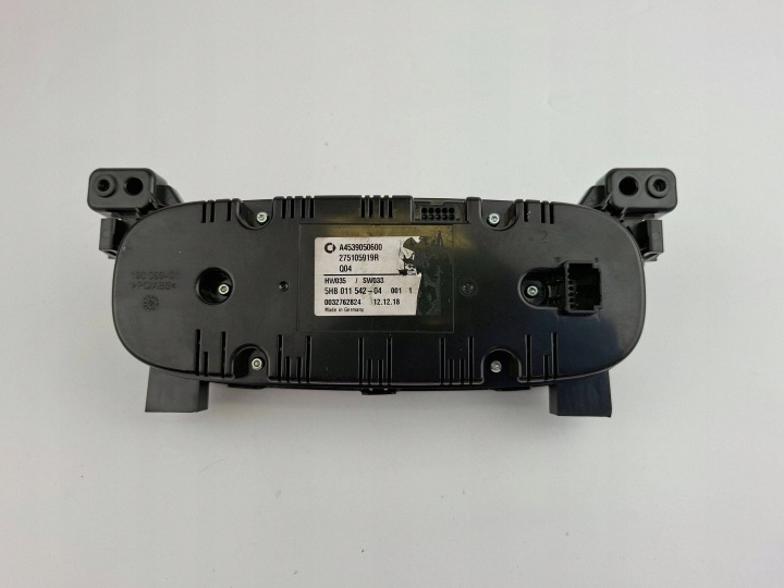 Air conditioning panel Smart ForTwo II A4539050600 7