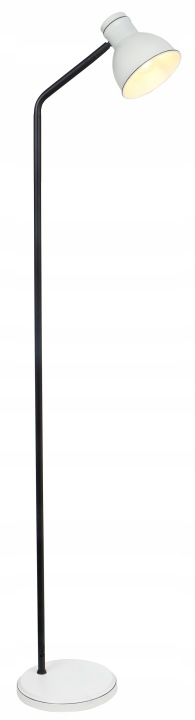 Stojací lampa bílo-černá E14 Zumba Candellux