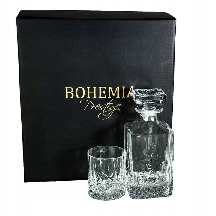 Bohemia Prestige Classico N Sada Na Whisky: Karafa 6 Sklenic