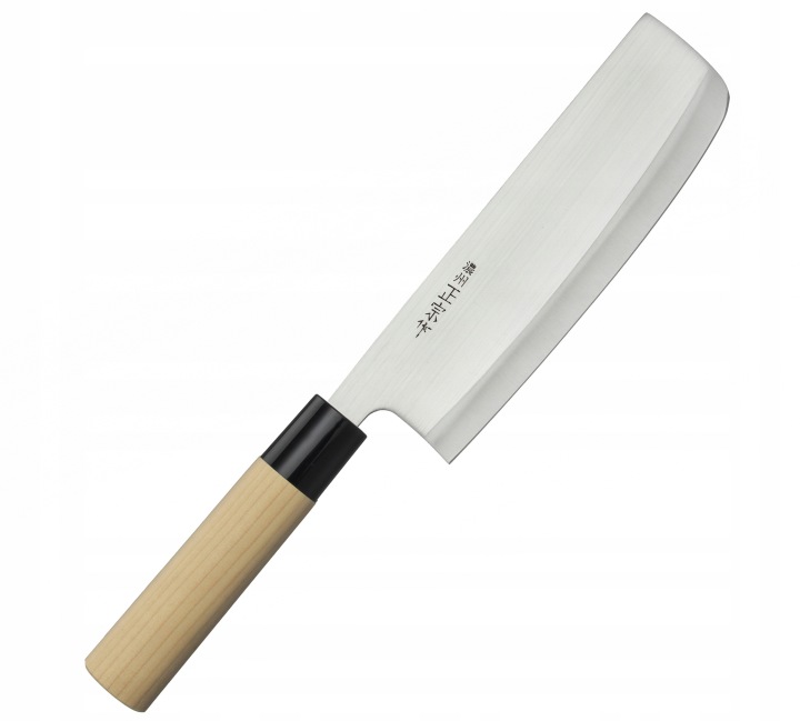 Nůž Nakiri Satake Megumi 801-621 16 cm 420 J2 na zeleniny, dřevo