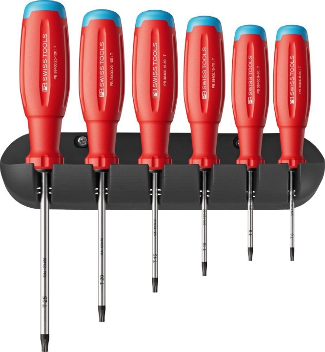 Sada šroubováků Torx 6-dílná v rukojeti SwissGrip Evo Pb Swiss Tools