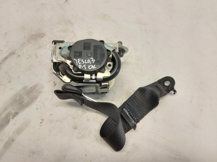TESLA MODEL 3 2022r CINTURA SICUREZZA ANTERIORE posteriore Destra 1110154-C1-G