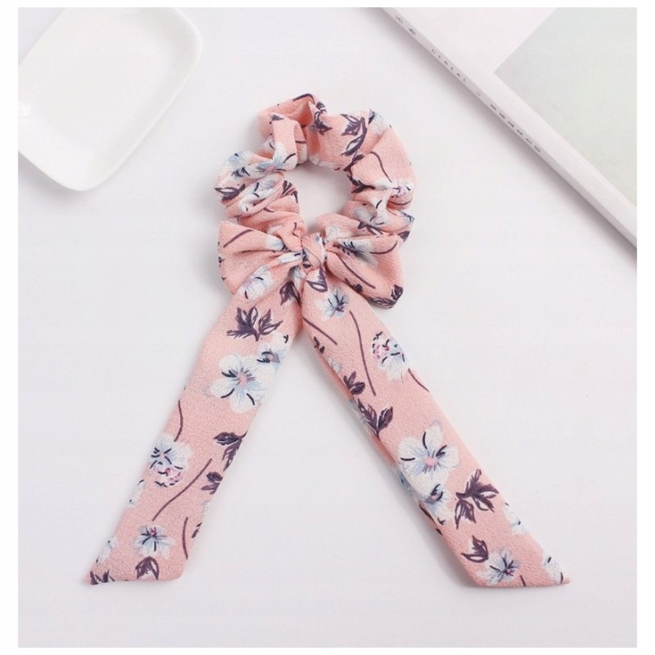 Резинка для волосся бандана коротка жовта PIN UP GUM36WZ5 — фото 2